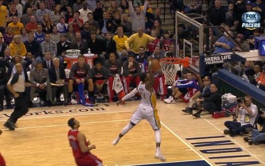 Paul George Does Vince Carter’s 360 Windmill in Tonight’s Game (Video)