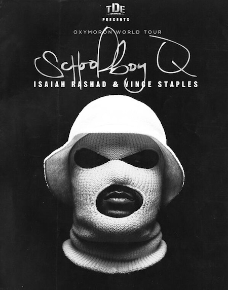 schoolboy-q-announces-oxymoron-tour-with-isaiah-rashad-vince-staples-HHS1987-2014 Schoolboy Q Announces Oxymoron Tour With Isaiah Rashad & Vince Staples  