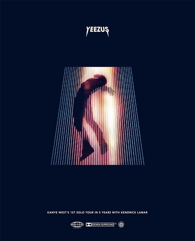 y1 Kanye West x Yeezus Tour Dates (2014)  