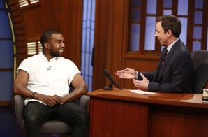 Kanye West makes an Appearance On “Late Night with Seth Meyers” (Video)