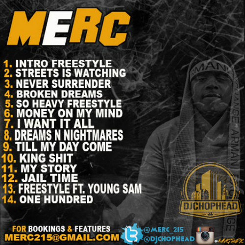 MERC_My_Story-back-large Merc - My Story (Mixtape)  