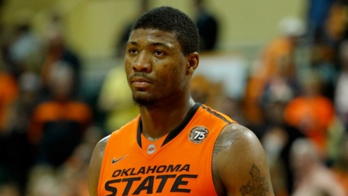 Marcus-Smart-500x281 Oklahoma State Star Guard Marcus Smart Pushes a Texas Tech Fan (Video)  