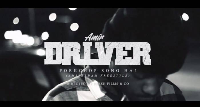 amirdriveramsterdamnfreestylevideo Amir Driver - Pork Chop Song, Ha! (Amsterdam Freestyle) (Video)  
