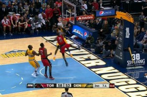 Jurassic Dunk: Raptors Guard Terrence Ross Takes Off on Kenneth Faried (Video)