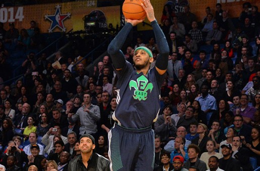 Carmelo Anthony Breaks an All-Star Record For 3 Pointers Made (Video)