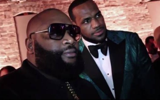 Rick Ross, Lebron James & The Roots Perform “FWMYKIGI” At GQ All-Star Weekend Party