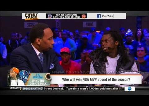 Lil Wayne Talks Durant vs. Lebron, the 2014 NBA Finals & More on ESPN First Take (Video)