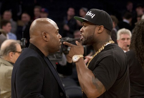 50 Cent Confronts Steve Stoute (Photos)