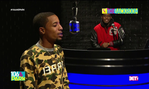Rockie Fresh – 106 & Park’s The Backroom Freestyle (Video)