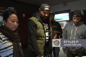 Styles P Juices with The Hot 97 Morning Show (Video)