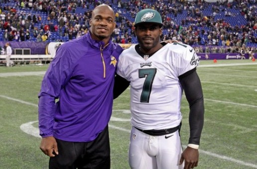 Adrian Peterson wants Vikings to Sign Mike Vick