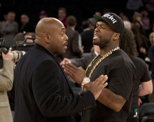 Steve_Stoute_50_Cent_Confrontation 50 Cent Responds To Steve Stoute With When Talking Shit Goes Wrong (Video)  