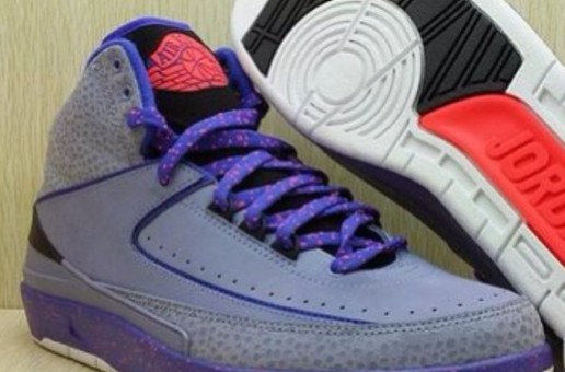 Air Jordan 2 “NightShade” (Purple x Red x Black) (Photo)