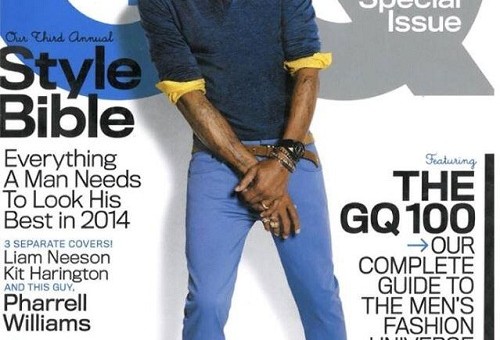 Pharrell On The Cover Of GQ Magazine