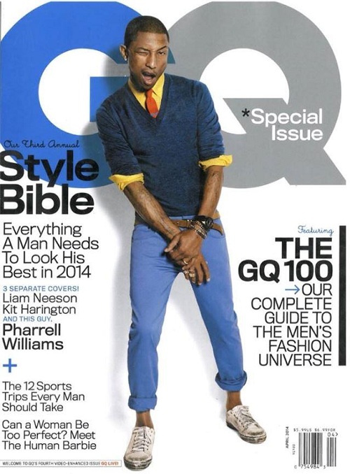 gq Pharrell On The Cover Of GQ Magazine  