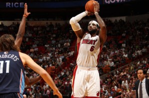 The Heat is On: Lebron Breaks Miami Heat Record Scoring 61 Against the Charlotte Bobcats (Video)