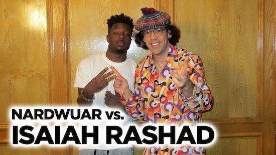 n6BI4cw Isaiah Rashad Vs. Nardwuar (Video)  