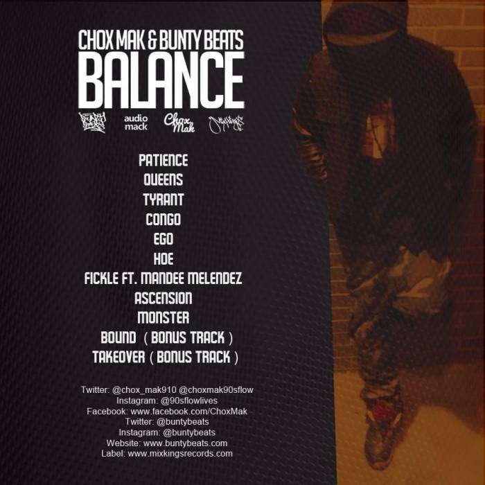 photo-23 Chox-Mak & Bunty Beats - Balance (Mixtape)  