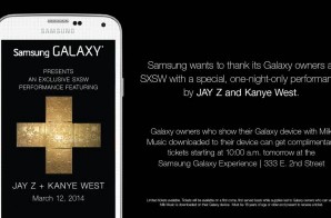Samsung’s SXSW Concert Series To Be Headlined By Jay Z & Kanye West