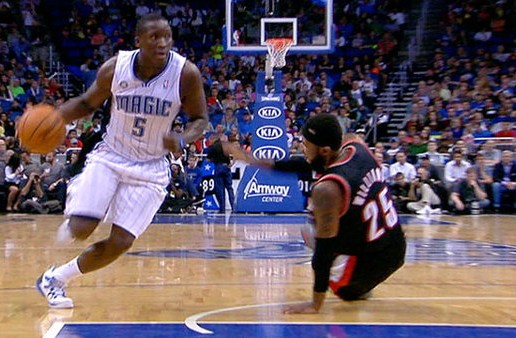 Man Down: Orlando Magic rookie Victor Oladipo Breaks Mo Williams’ Ankles (Video)