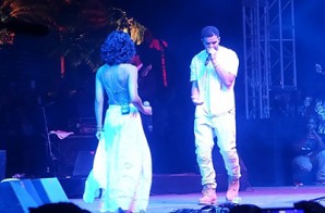 Jhené Aiko Brings Out Drake At Coachella (Video)