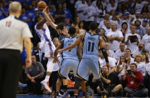 Kevin Durant Completes a CRAZY Four Point Play against the Grizzles (Video)