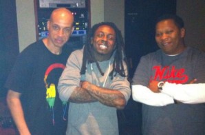 Lil Wayne & Mannie Fresh In The Studio Together (Photo)