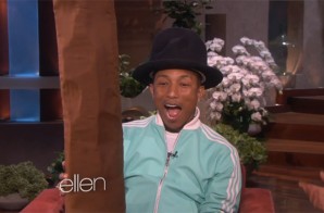 Pharrell Appears On Ellen (Video)