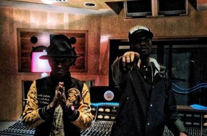 Meek Mill In The Studio With Pharrell aka The Hat