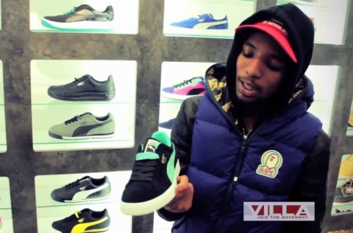 Rockie Fresh Goes Puma Shopping at VILLA (Video)