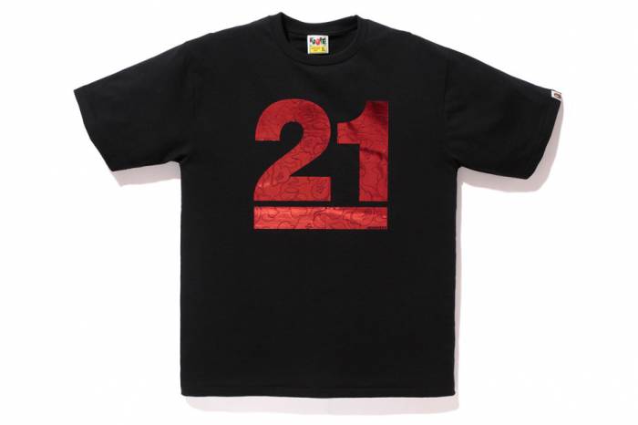 b2 BAPE Celebrates 21st Anniversary With A Special Collection Of 21 Branded Tee's  