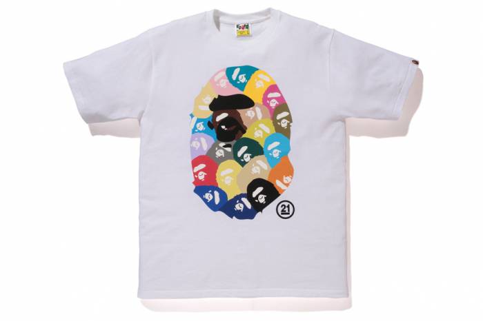 b3 BAPE Celebrates 21st Anniversary With A Special Collection Of 21 Branded Tee's  