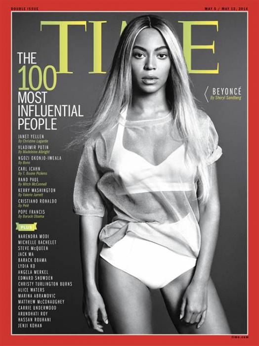 beyonce Time Magazine Selects Beyonce To Cover Their “The 100 Most Influential People” Issue  