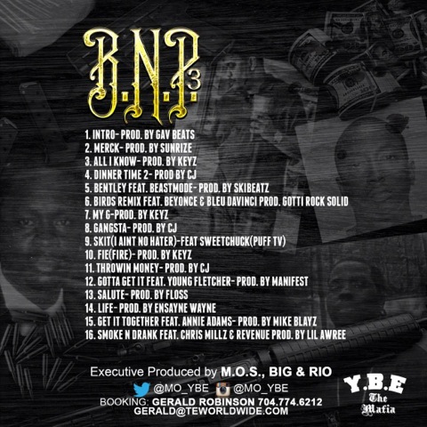 bnp3artwork2 M.O.S - Business Never Personal 3 (Mixtape) (Hosted by DJ E Sudd)  