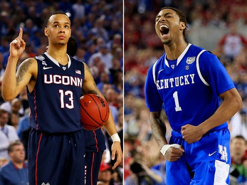 champ-game-uk-500x375 Cats vs. Dogs: Kentucky Wildcats vs. Connecticut Huskies Face Tonight For the NCAA National Championship  