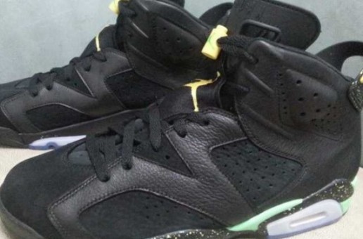 Air Jordan VI “Green Venom” (Photos)
