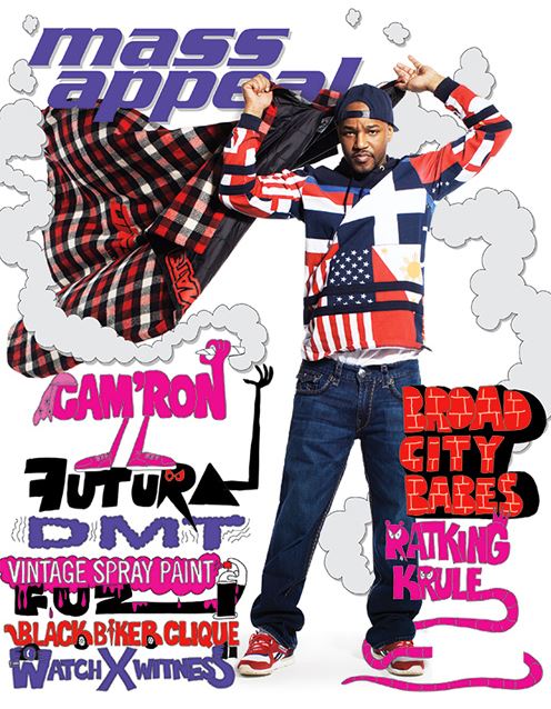 massappealcovercamron Cam'ron Covers Issue #54 Of Mass Appeal Magazine!  