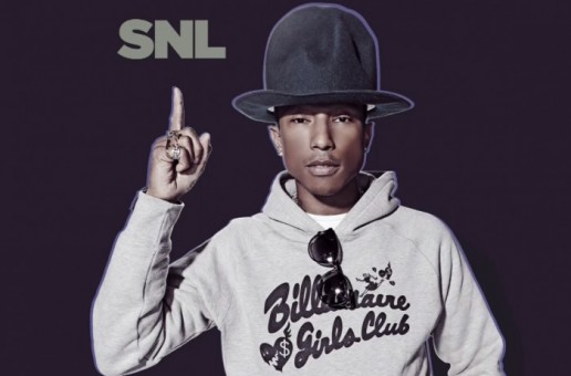 Pharrell – Happy / Marilyn Monroe (Live On Saturday Night Live) (Video)