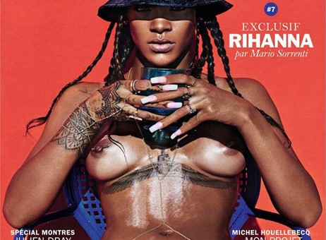 Rihanna Chooses To Wear Her Birthday Suit On The Cover Of Lui (Photo)
