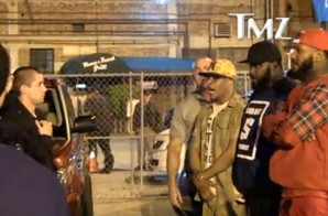 The Game & T.I. Standoff with LAPD outside the Supperclub in Los Angeles (Video)