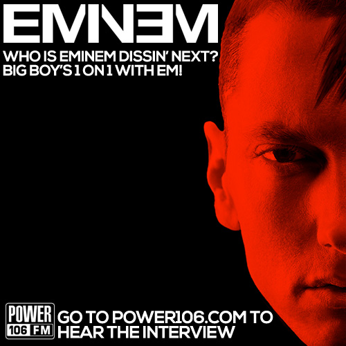 unnamed Eminem Reveals Who's Next To Catch The Wrath Of The Rap God & More w/ Big Boy (Audio)  