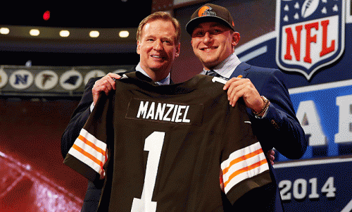 140509003608-manziel-banks-single-image-cut.jpg-500x301 Cleveland Rocks: The Cleveland Browns Draft Texas A&M Quarterback Johnny Manziel with the 22nd Overall Pick  