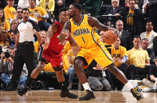 Paul George and Lance Stephenson Lead the Pacers pass the Miami Heat in Game 1 (Video)