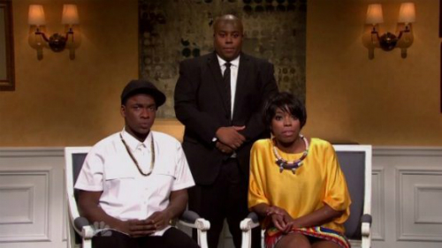 SNL_Spoofs_Solanges_Elevator_Attack_On_Jay_Z SNL Spoofs Solange's Elevator Attack On Jay Z (Video) 