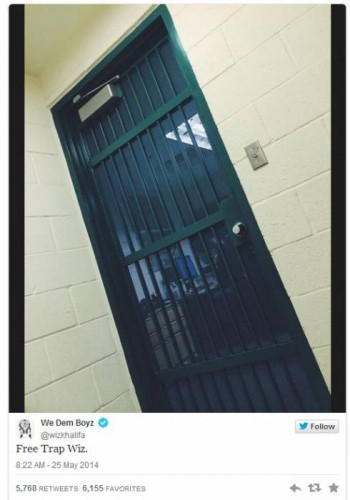 Wiz_Tweet_1-350x500 Wiz Khalifa Arrested For Marijuana Possession In Texas  
