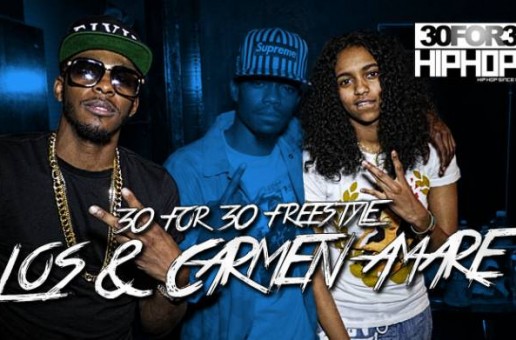 [Day 14] Carmen Amare & King Los – 30 For 30 Freestyle (Video)