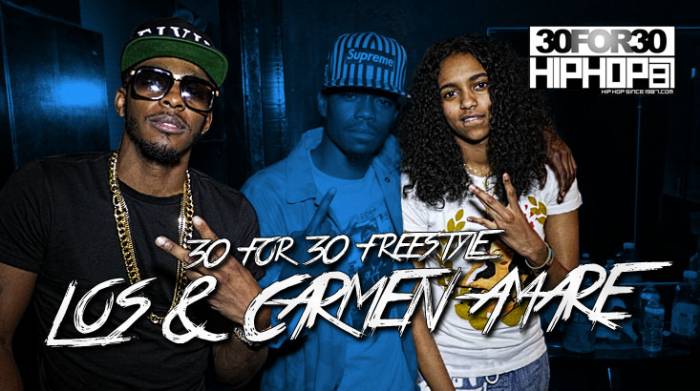 day-14-carmen-amare-king-los-30-for-30-freestyle-video-HHS1987-2014 [Day 14] Carmen Amare & King Los - 30 For 30 Freestyle (Video)  