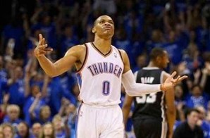 Thunder Up: Russell Westbrook’s Deep Bomb Beats the Halftime Buzzer (Video)
