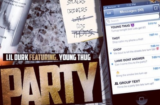 Lil Durk Previews His New Song “Party” Featuring Young Thug (Prod by Young Chop) (Video)