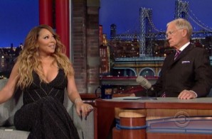Mariah Carey Makes A Guest Appearance On David Letterman (Video)